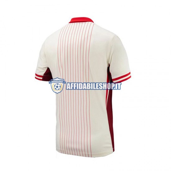 Maglia Canada Copa America 2024 Uomo Manica Corta, Gara Away