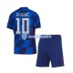 Maglia Croazia Modrić Luca 10 Euro 2024 Bambino 3-13 anni Manica Corta, Gara Away