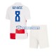 Maglia Croazia Mateo Kovacic 8 Euro 2024 Bambino 3-13 anni Manica Corta, Gara Home