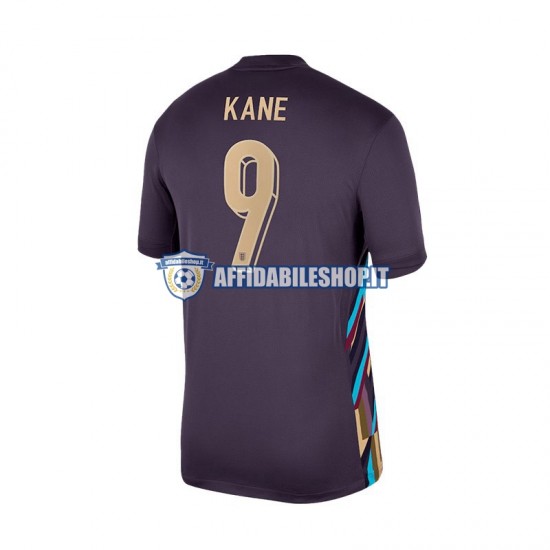 Maglia Inghilterra Harry Kane 10 Euro 2024 Uomo Manica Corta, Gara Away