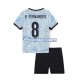 Maglia Portogallo Bruno Fernandes 8 Euro 2024 Bambino 3-13 anni Manica Corta, Gara Away