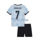 Maglia Portogallo Cristiano Ronaldo 7 Euro 2024 Bambino 3-13 anni Manica Corta, Gara Away