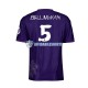 Maglia Real Madrid Viola Jude Bellingham 5 Y-3 2023-2024 Uomo Manica Corta, Gara Quarto