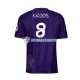 Maglia Real Madrid Viola KROOS 8 Y-3 2023-2024 Uomo Manica Corta, Gara Quarto