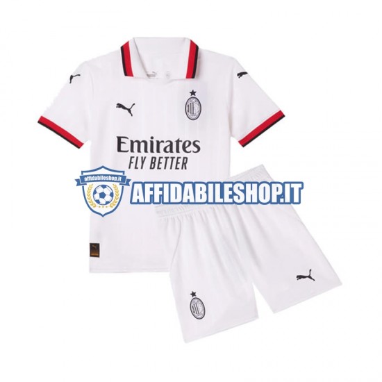 Maglia AC Milan 2024-2025 Bambino 3-13 anni Manica Corta, Gara Away