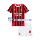 Maglia AC Milan Christian Pulisic 11 2024-2025 Bambino 3-13 anni Manica Corta, Gara Home