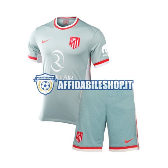 Maglia Atlético Madrid 2024-2025 Bambino 3-13 anni Manica Corta, Gara Away