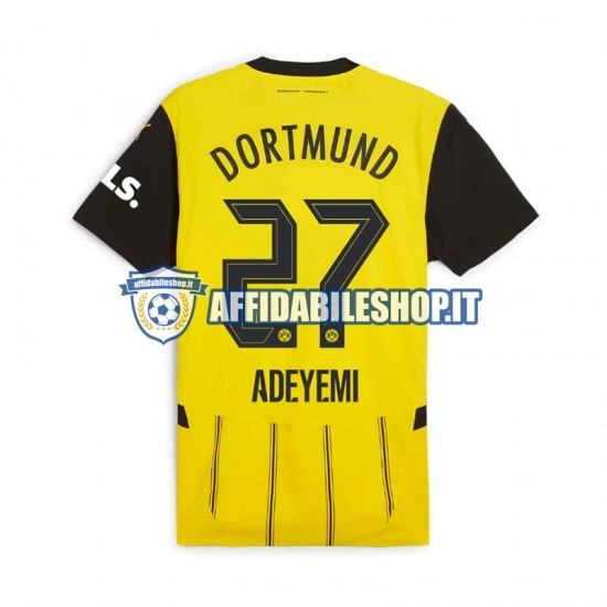 Maglia Borussia Dortmund Karim Adeyemi 27 2024-2025 Uomo Manica Corta, Gara Home