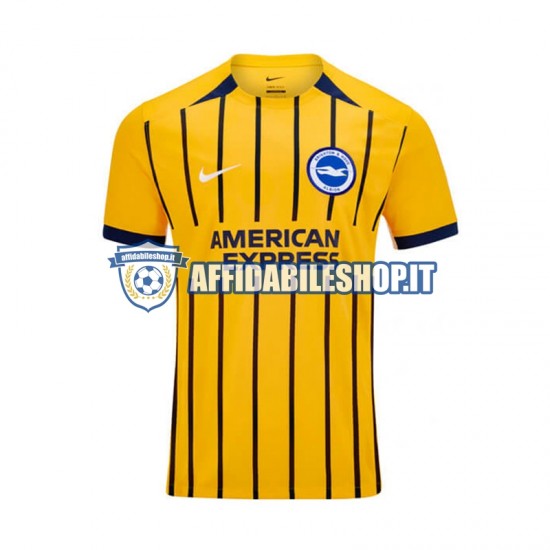 Maglia Brighton Hove Albion 2024-2025 Uomo Manica Corta, Gara Away