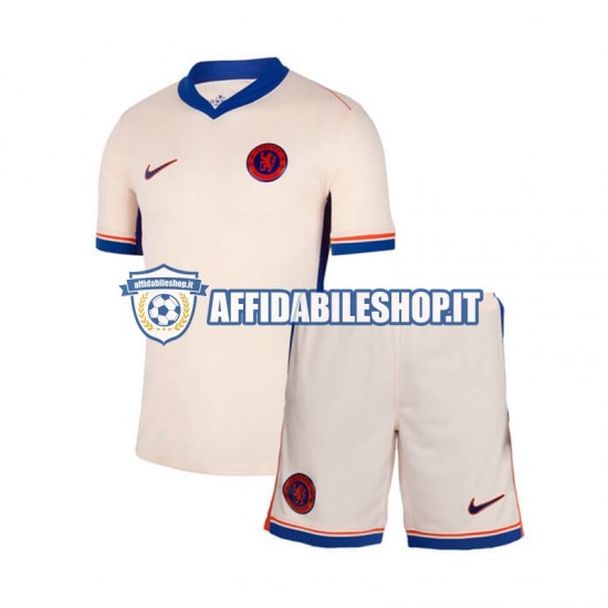 Maglia Chelsea 2024-2025 Bambino 3-13 anni Manica Corta, Gara Away