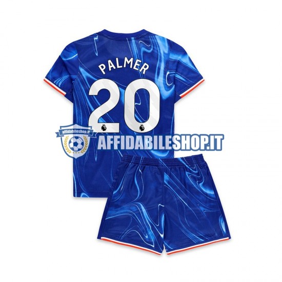 Maglia Chelsea Cole Palmer 20 2024-2025 Bambino 3-13 anni Manica Corta, Gara Home