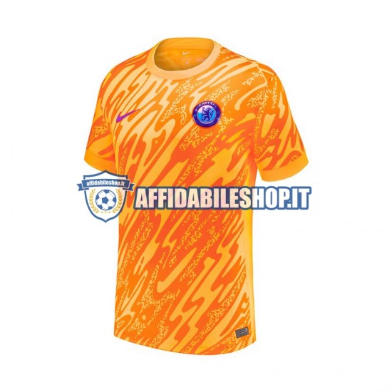 Maglia Chelsea Portiere 2024-2025 Uomo Manica Corta, Gara Home