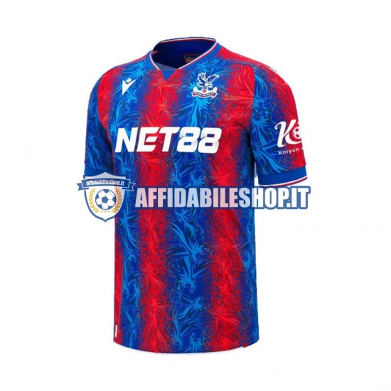 Maglia Crystal Palace 2024-2025 Uomo Manica Corta, Gara Home