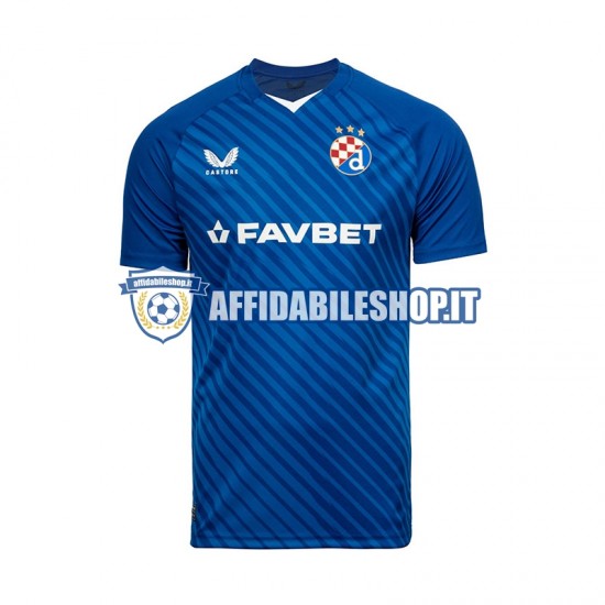 Maglia Dinamo Zagreb 2024-2025 Uomo Manica Corta, Gara Home