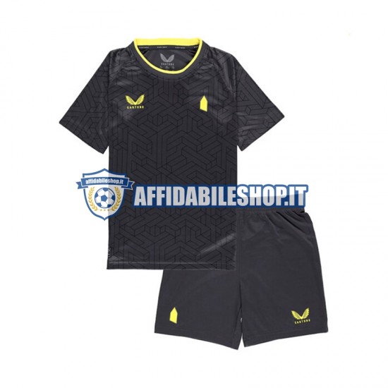 Maglia Everton 2024-2025 Bambino 3-13 anni Manica Corta, Gara Away