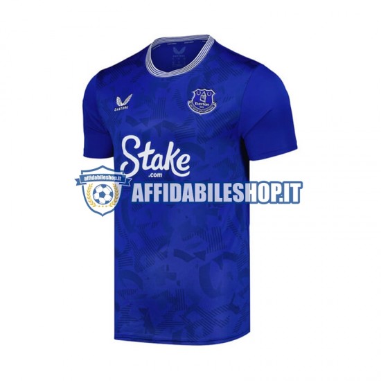 Maglia Everton 2024-2025 Uomo Manica Corta, Gara Home