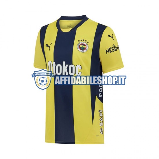 Maglia Fenerbahce 2024-2025 Uomo Manica Corta, Gara Home