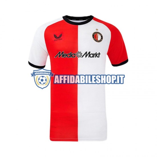 Maglia Feyenoord Rotterdam 2024-2025 Uomo Manica Corta, Gara Home