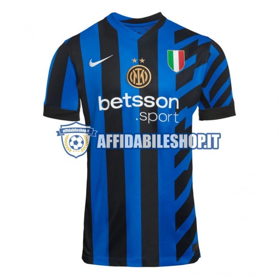 Maglia Inter Milan 2024-2025 Uomo Manica Corta, Gara Home