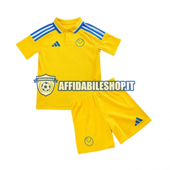 Maglia Leeds United 2024-2025 Bambino 3-13 anni Manica Corta, Gara Away