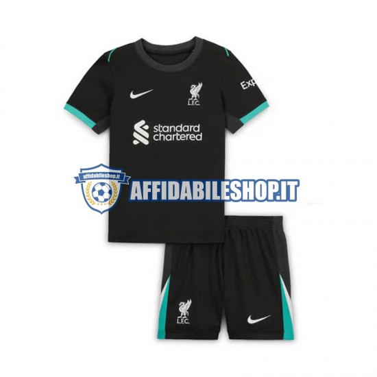 Maglia Liverpool 2024-2025 Bambino 3-13 anni Manica Corta, Gara Away