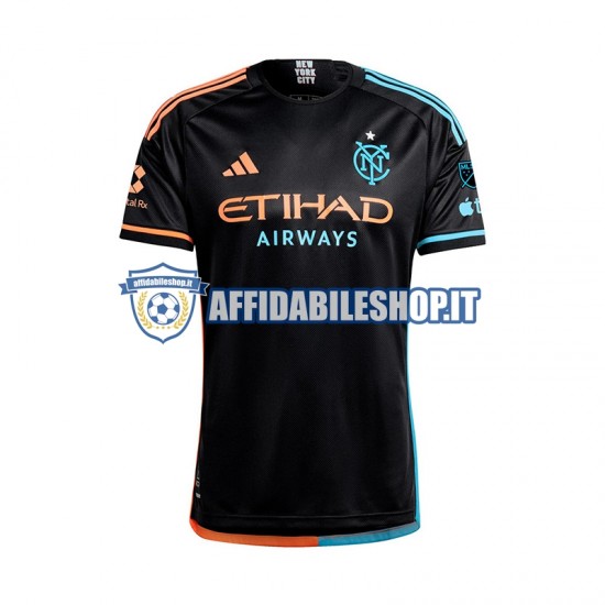 Maglia New York City FC 2024 Uomo Manica Corta, Gara Away