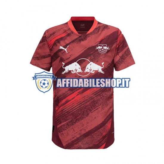 Maglia RB Leipzig 2024-2025 Uomo Manica Corta, Gara Away