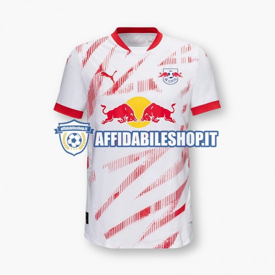 Maglia RB Leipzig 2024-2025 Uomo Manica Corta, Gara Home