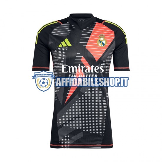 Maglia Real Madrid Portiere 2024-2025 Uomo Manica Corta, Gara Away