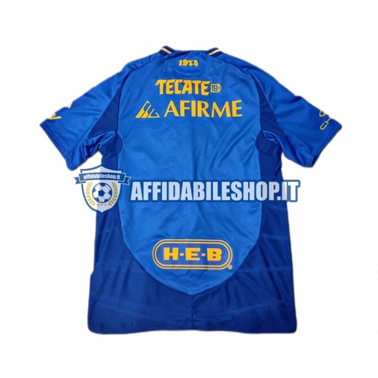 Maglia Tigres UANL 2024-2025 Uomo Manica Corta, Gara Away