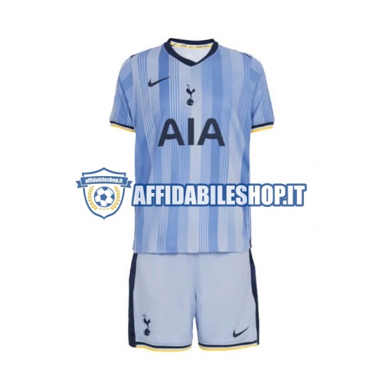 Maglia Tottenham Hotspur 2024-2025 Bambino 3-13 anni Manica Corta, Gara Away