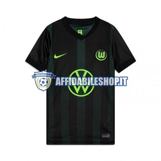 Maglia VfL Wolfsburg 2024-2025 Uomo Manica Corta, Gara Away