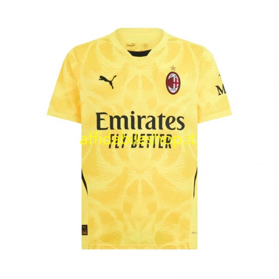 Maglia AC Milan Portiere 2024-2025 Uomo Manica Corta, Gara Away