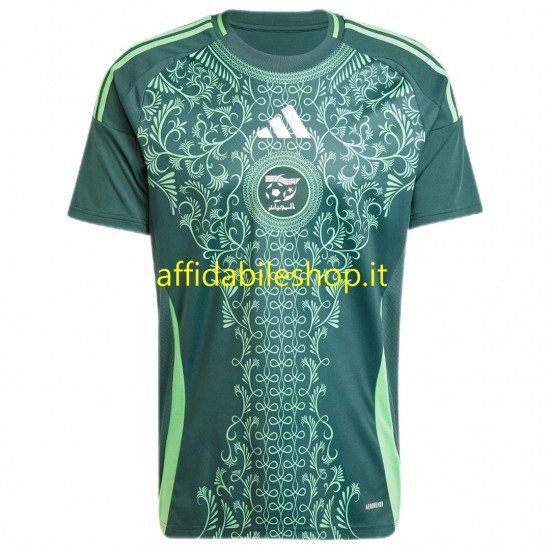 Maglia Algeria 2024 Uomo Manica Corta, Gara Away