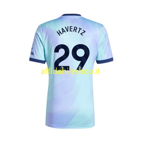 Maglia Arsenal Kai Havertz 29 2024-2025 Uomo Manica Corta, Gara Terza