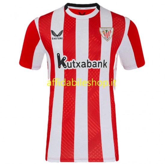 Maglia Athletic Bilbao Williams JR 10 2024-2025 Uomo Manica Corta, Gara Home