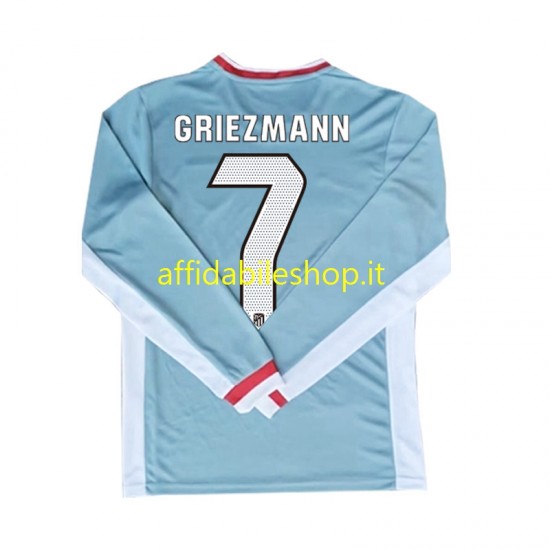 Maglia Atlético Madrid Antoine Griezmann 7 2024-2025 Uomo Manica Lunga, Gara Away