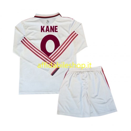 Maglia FC Bayern München Kane 9 2024-2025 Bambino 3-13 anni Manica Lunga, Gara Terza