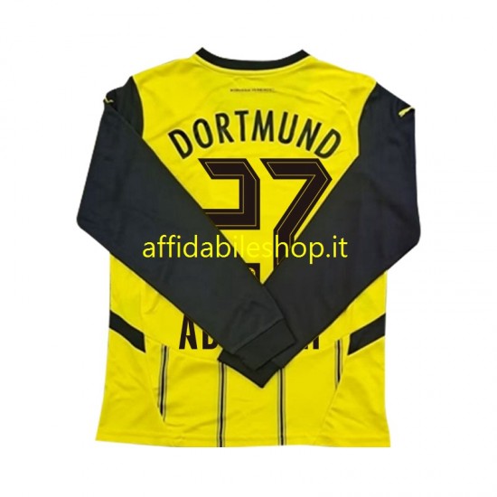 Maglia Borussia Dortmund Karim Adeyemi 27 2024-2025 Uomo Manica Lunga, Gara Home