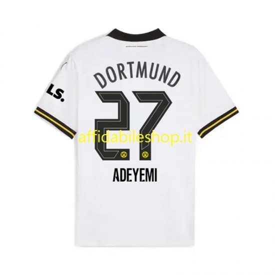 Maglia Borussia Dortmund Karim Adeyemi 27 2024-2025 Uomo Manica Corta, Gara Terza