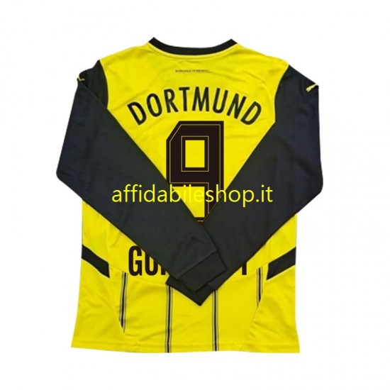 Maglia Borussia Dortmund Serhou Guirassy 9 2024-2025 Uomo Manica Lunga, Gara Home