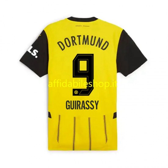 Maglia Borussia Dortmund Serhou Guirassy 9 2024-2025 Uomo Manica Corta, Gara Home