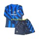 Maglia Inter Milan 2024-2025 Bambino 3-13 anni Manica Lunga, Gara Home