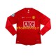 Maglia Manchester United Cristiano Ronaldo 7 Champion League Retro 2007 Uomo Manica Lunga, Gara Home