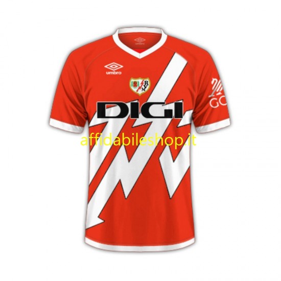 Maglia Rayo Vallecano 2024-2025 Uomo Manica Corta, Gara Away