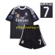 Maglia Real Madrid Cristiano Ronaldo 7 Retro 2014 Bambino 3-13 anni Manica Corta, Gara Terza