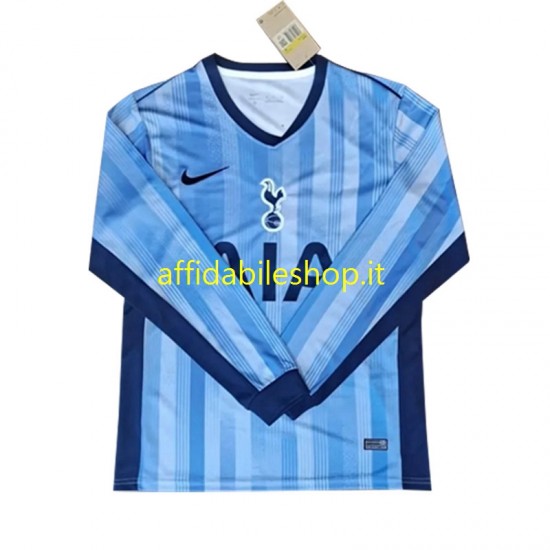 Maglia Tottenham Spurs 2024-2025 Uomo Manica Lunga, Gara Away