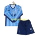 Maglia Tottenham Spurs Bergvall 15 2024-2025 Bambino 3-13 anni Manica Lunga, Gara Away