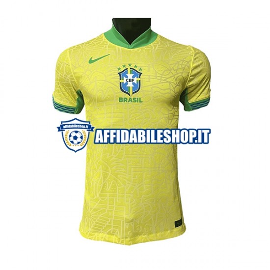 Maglia Brasile 2023-2024 Uomo Manica Corta, Gara Home