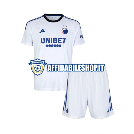 Maglia FC Copenhagen 2023-2024 Bambino 3-13 anni Manica Corta, Gara Home